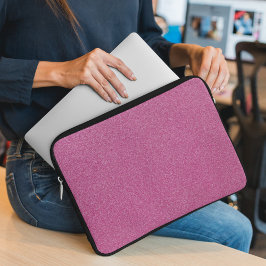 Capa Para Notebook Brilho Cor-de-Rosa, Minigrama, Fundo da Brilhante