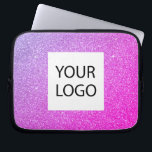 Capa Para Notebook Brilho rosa púrpura - Promocional de logotipo pers<br><div class="desc">Promocional de logotipo personalizado Elegante roxo e rosa Brilhante moderno e profissional,  brilho e brilho moderno e profissional para Laptop corporativo ou Promocional para um presente de indústria de beleza. Este caso pode ser personalizado para incluir o logotipo da sua empresa ou da sua empresa.</div>