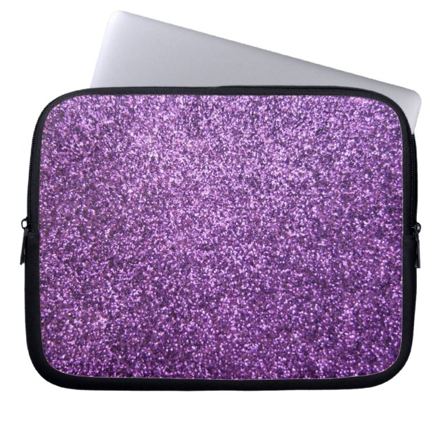 Capa Para Notebook Brilho roxo do falso (Frente)