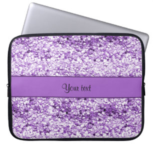 Capa Para Notebook Brilho roxo Sparkly