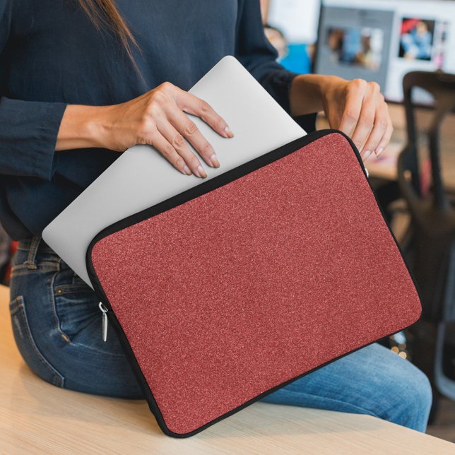 Capa Para Notebook Brilho Vermelho, Sparkle, Fundo da Glitter (Criador carregado)