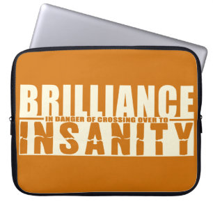 Capa Para Notebook BRILLIANCE VS INSANIDADE bolsa de laptop personali