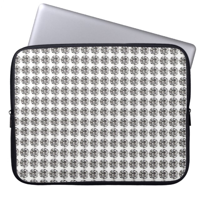 Capa Para Notebook Brilliant Round Diamond (Frente)
