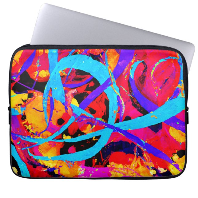 Capa Para Notebook Brincadeira Colorida Cheerful (Frente)