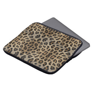 Capa Para Notebook Brincadeira de pele de leopardo-de-criança diversã