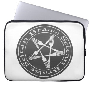 Capa Para Notebook Brise Seitan Vegan Pentagram (versão leve)
