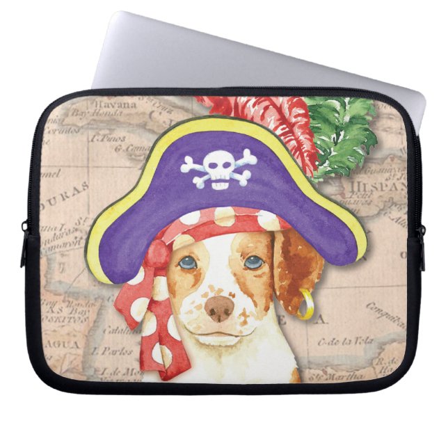 Capa Para Notebook Brittany Pirate (Frente)
