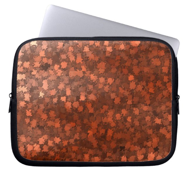 Capa Para Notebook Bronze Leaf Camo (Frente)