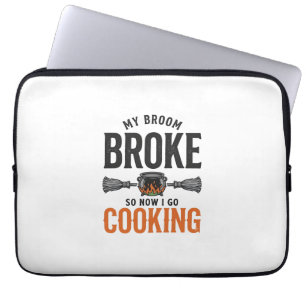 Capa Para Notebook Bruxa Cozinhando Meu Cabelo Quebrou Engraçado Vint