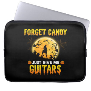 Capa Para Notebook Bruxa de Violão Esquece o Docinho, Apenas Me Dê Vi