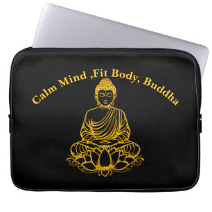 Capa Para Notebook Buda em Lotus Pose