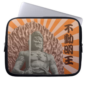 Capa Para Notebook Budista Deity Fudo Myo-o-Arte Pop japonesa