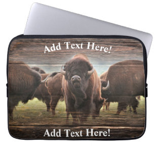 Capa Para Notebook Buffalo Herd