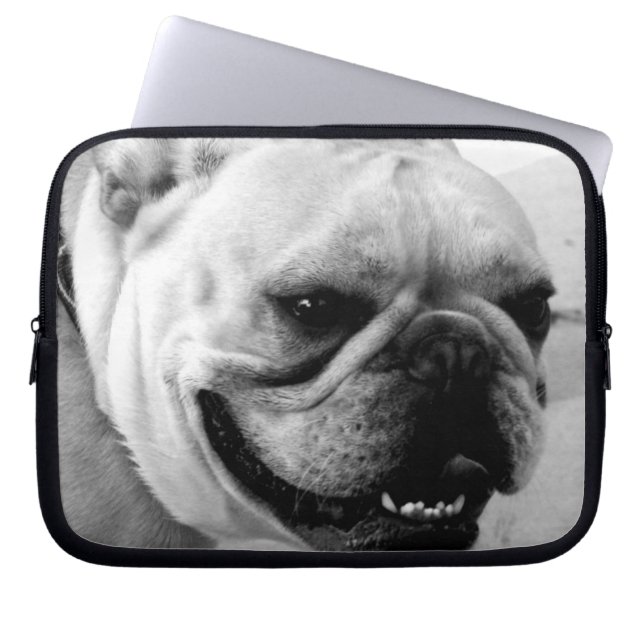 Capa Para Notebook Buldogue francês (Frente)