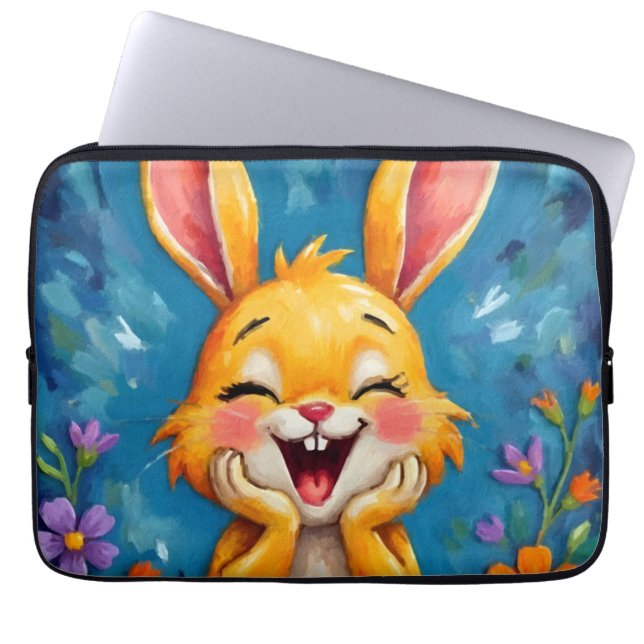 Capa Para Notebook Bunny Bliss (Frente)