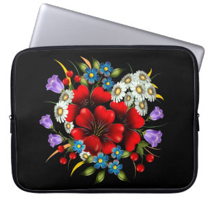 Capa Para Notebook Buquê das flores da primavera