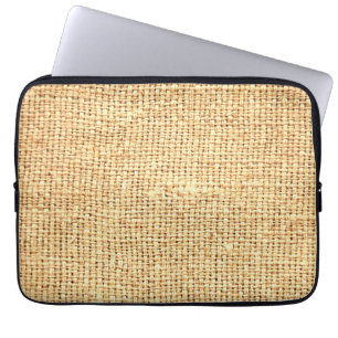 Capa Para Notebook Burlap Coffee Sack