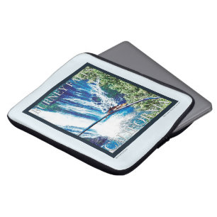 Capa Para Notebook Burney Falls, Poster CA