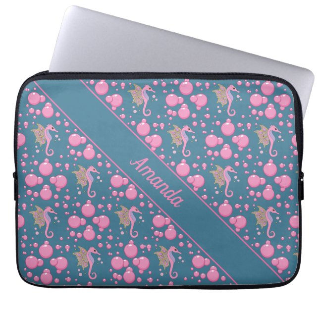 Capa Para Notebook Butterfly Seacavalo Nome Personalizado (Frente)