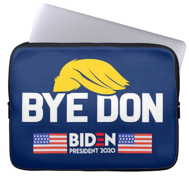 Capa Para Notebook Bye Don BIDEN 2020 Presidente HARRIS (Frente)