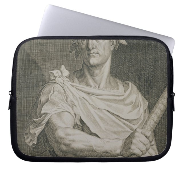Capa Para Notebook C. imperador de Júlio César (100-44 BC) do engra (Frente)