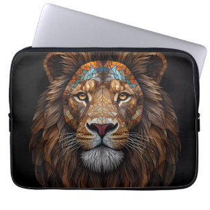 Capa Para Notebook Cabeça de Leão Mágico Majestoso