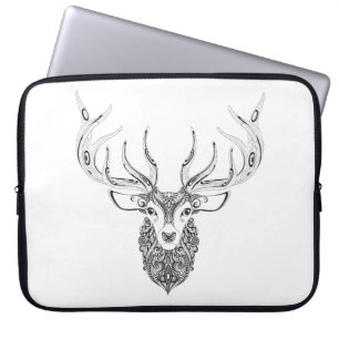 Capa Para Notebook Cabeça Horned inspirada dos cervos