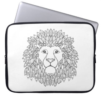 Capa Para Notebook Cabeça inspirada 3 do leão
