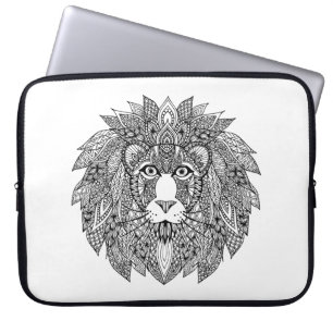 Capa Para Notebook Cabeça inspirada 4 do leão