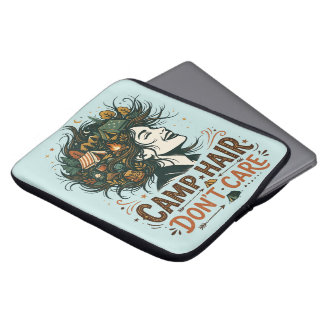 Capa Para Notebook Cabelo de Acampamento Não Liga