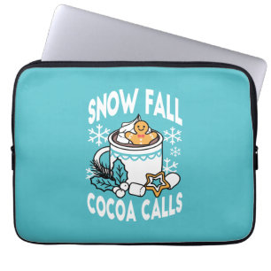 Capa Para Notebook Cacau quente e berço de inverno - Chamadas de Caca