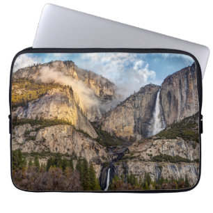 Capa Para Notebook Cachoeira de Yosemite cênica, Califórnia