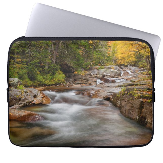 Capa Para Notebook Cachoeira em Jefferson Brook, New Hampshire (Frente)