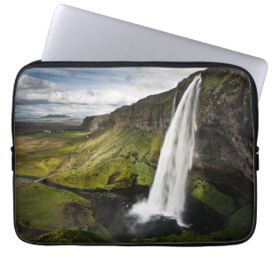 Capa Para Notebook Cachoeira   Islândia de Seljalandsfoss