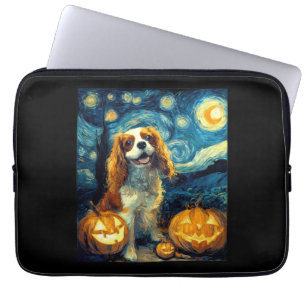 Capa Para Notebook Cachorro Cute Cavalier King Charles Spaniel Hallow