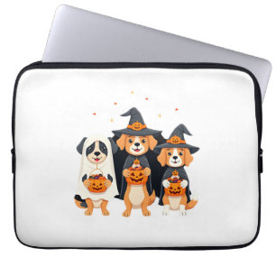 Capa Para Notebook Cachorro de Estimação Fantasma Dia das Bruxas Gati