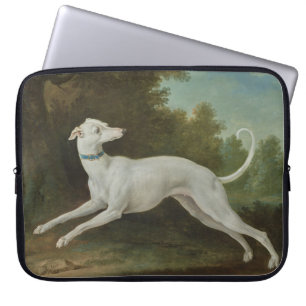 Capa Para Notebook Cachorro de Greyhound Branco (por Jean-Baptiste Ou