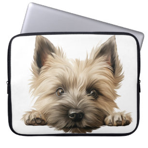 CAPA PARA NOTEBOOK CACHORRO DO TERRIR DO NORWICH CUTE BROWN