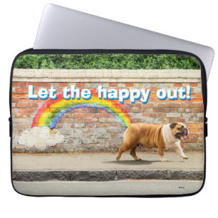 Capa Para Notebook Cachorro e Grafite