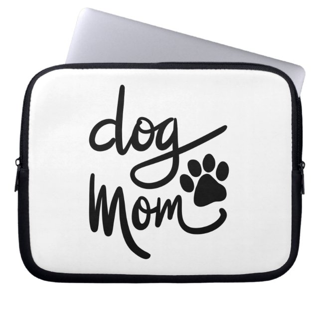Capa Para Notebook Cachorro Engraçado Mãe (Frente)