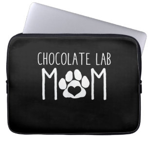 Capa Para Notebook Cachorro   Mamãe de chocolate