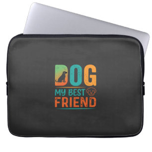Capa Para Notebook Cachorro Meu Melhor Amigo Design Retro
