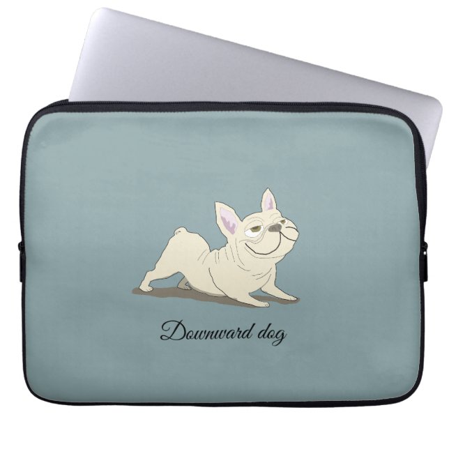 Capa Para Notebook Cachorro olhando para baixo (Frente)