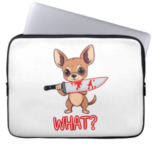 Capa Para Notebook Cachorro Pequeno e Doce Chihuahua