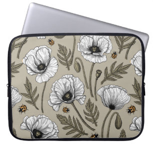 Capa Para Notebook Cachorros brancos e bichos-da-índia
