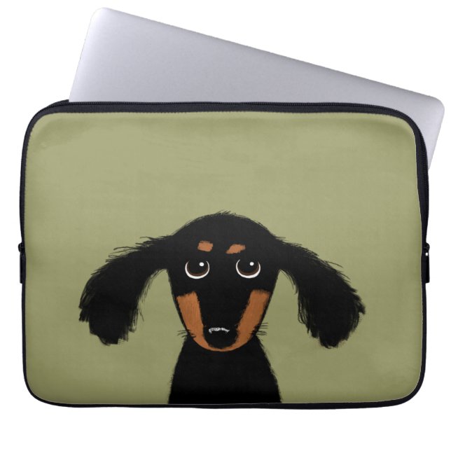 Capa Para Notebook Cachshund Dachshund Puppy (Frente)