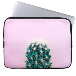 Capa Para Notebook Cacto de Prickley no rosa