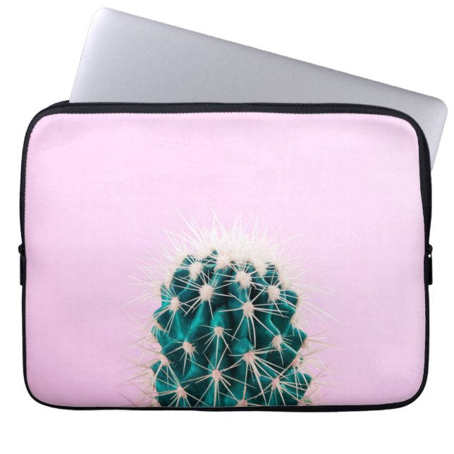 Capa Para Notebook Cacto de Prickley no rosa (Frente)