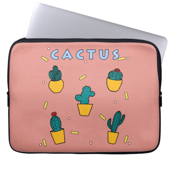 Capa Para Notebook Cactus (Frente)