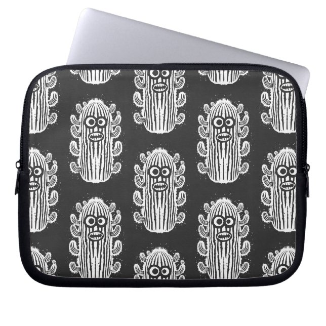 Capa Para Notebook Cactus Chocado (Frente)